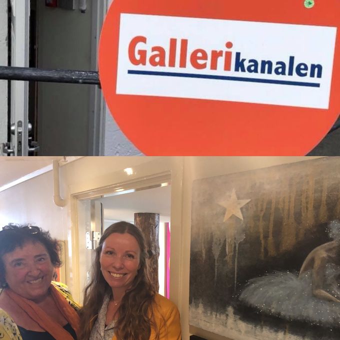 Åpning av utstilling, Galleri Kanalen, Trondheim, August 2018